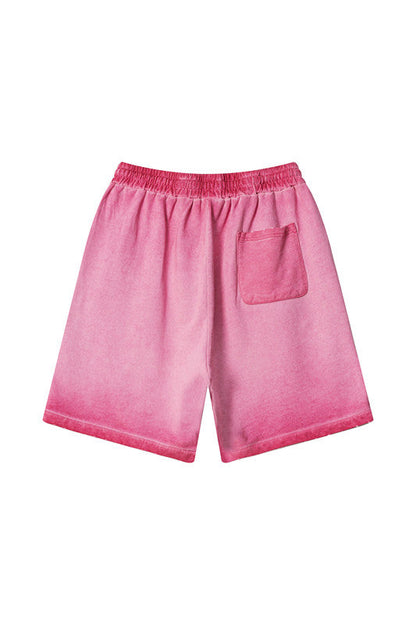 310GSM Gradient Washed Distressed Short