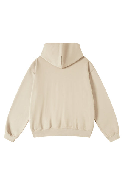 445G Solid Basic Hoodie