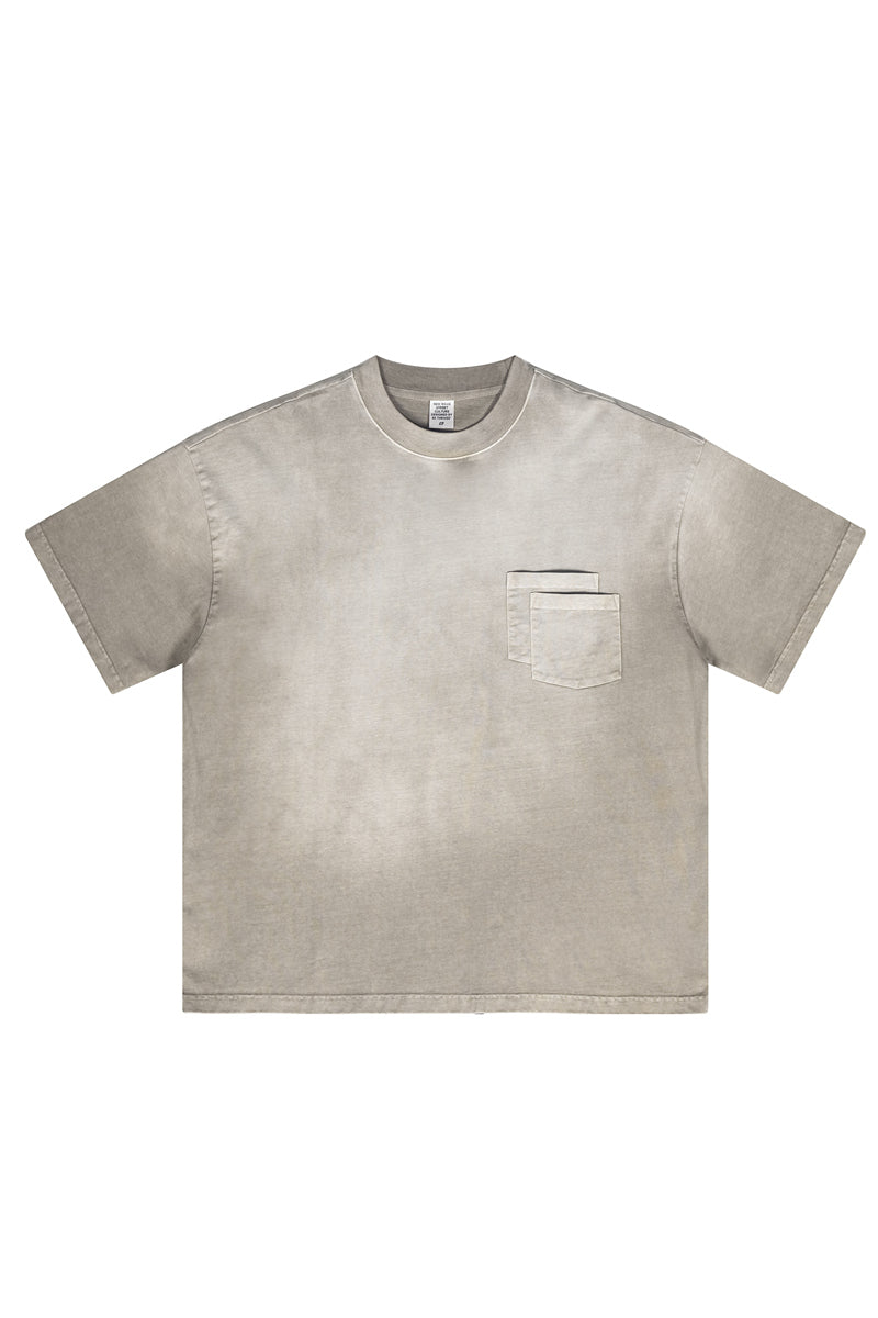 310GSM Gradient Sprayed Tee