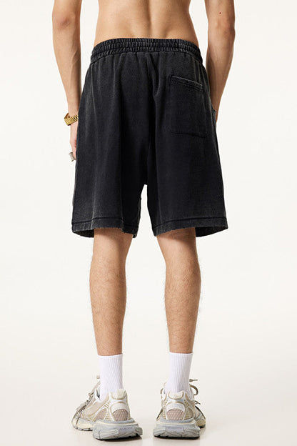 310GSM Gradient Washed Distressed Short
