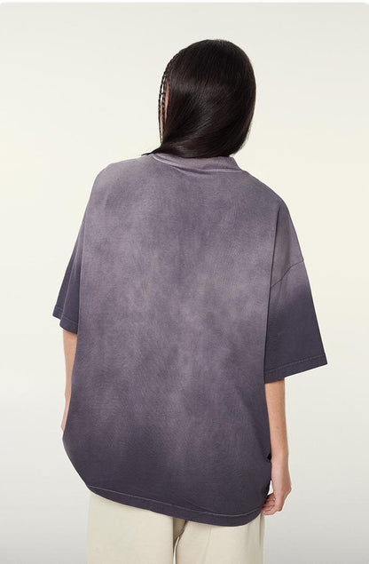 310GSM Gradient Sprayed Tee