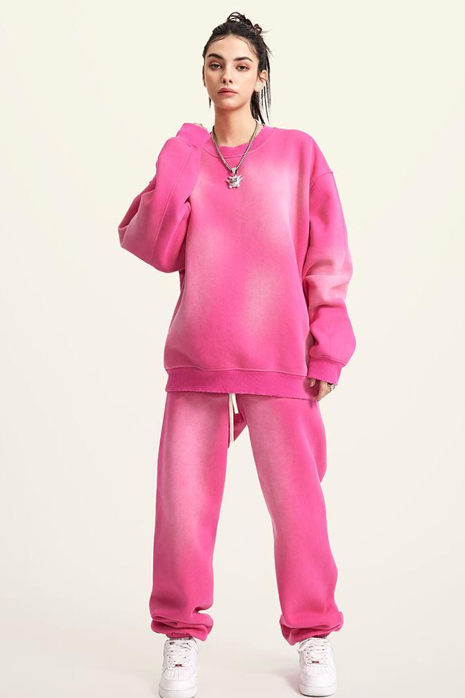 Washed Gradient Fleece Sweatpant