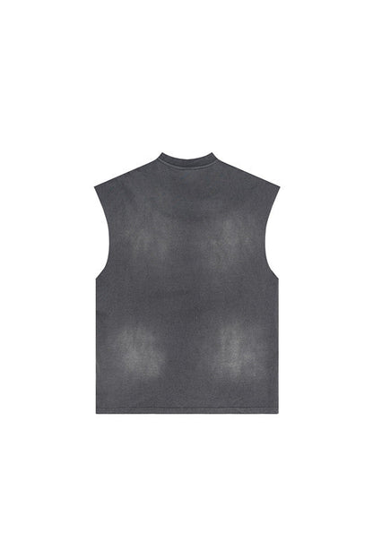 310GSM?Sun Fade Vintage Muscle Tee