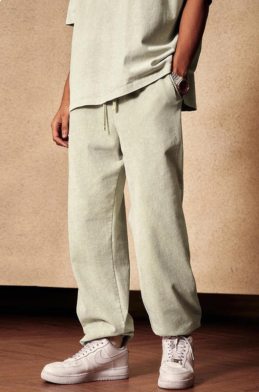 345GSM Washed Out Sweatpants