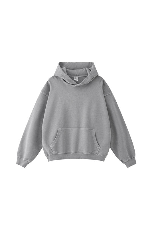 100% Cotton 380GSM Washed  Hoodie