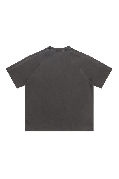 250GSM Pigment Dyed Side Stripe Tee