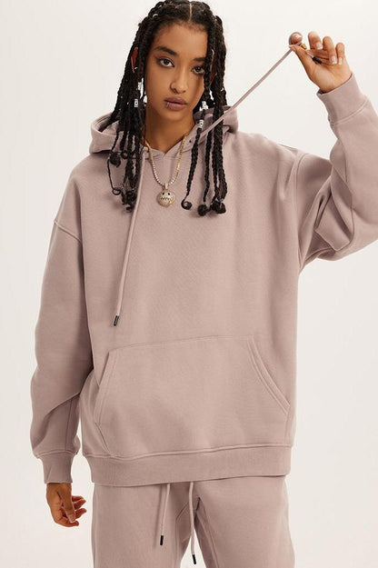 345G Basic Fleece Hoodie