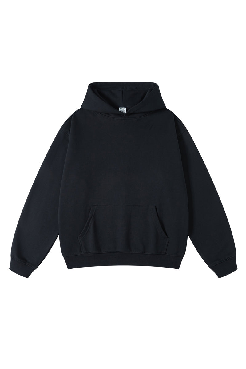445G Solid Basic Hoodie