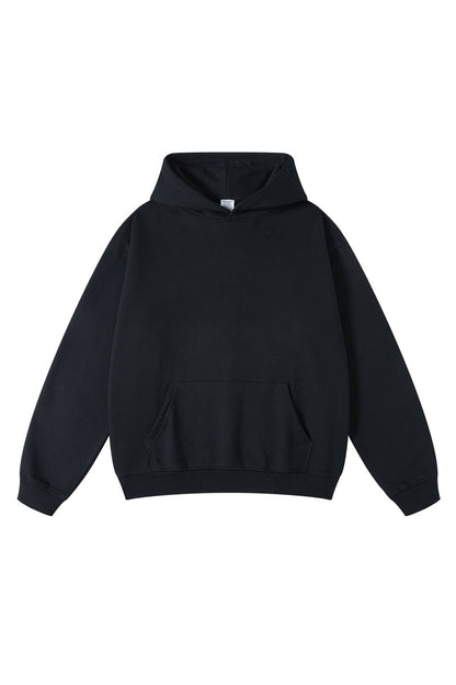 445G Solid Basic Hoodie
