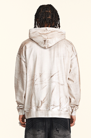 440GSM Brush Washed Out Hoodie