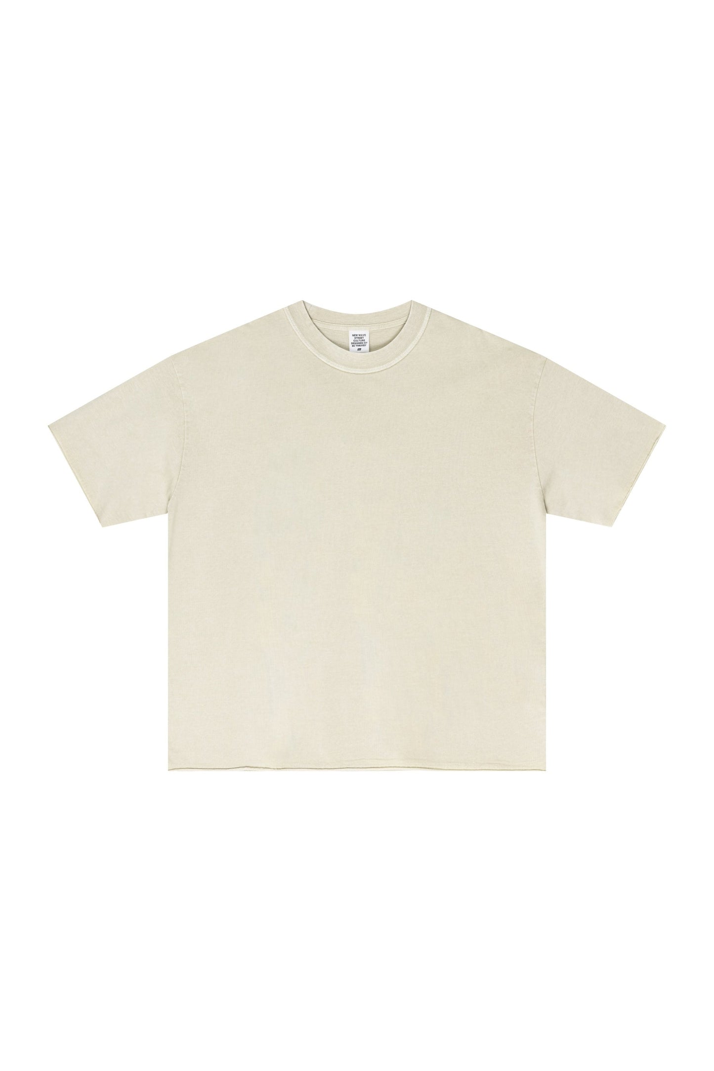 275GSM Distressed Pigment Dyed Tee
