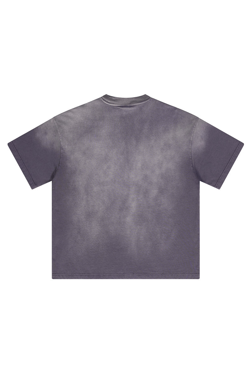 310GSM Gradient Sprayed Tee