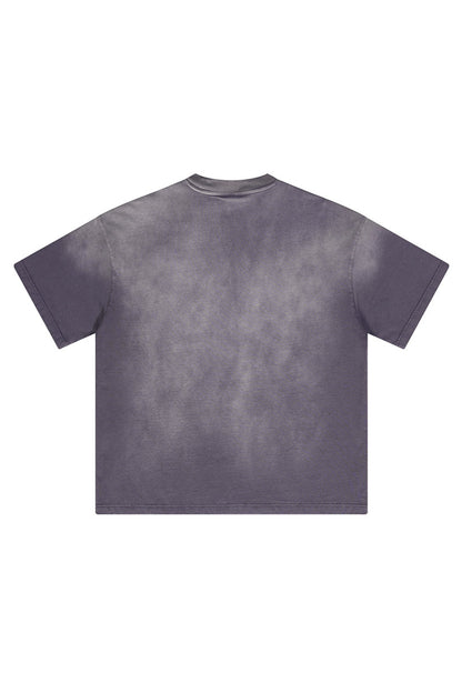 310GSM Gradient Sprayed Tee