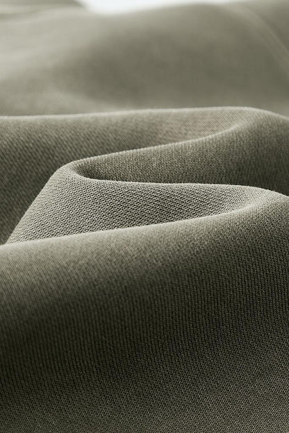 Fleece Pigment Dyed Crop Hoodie
