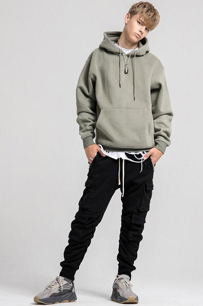 345G Basic Fleece Hoodie