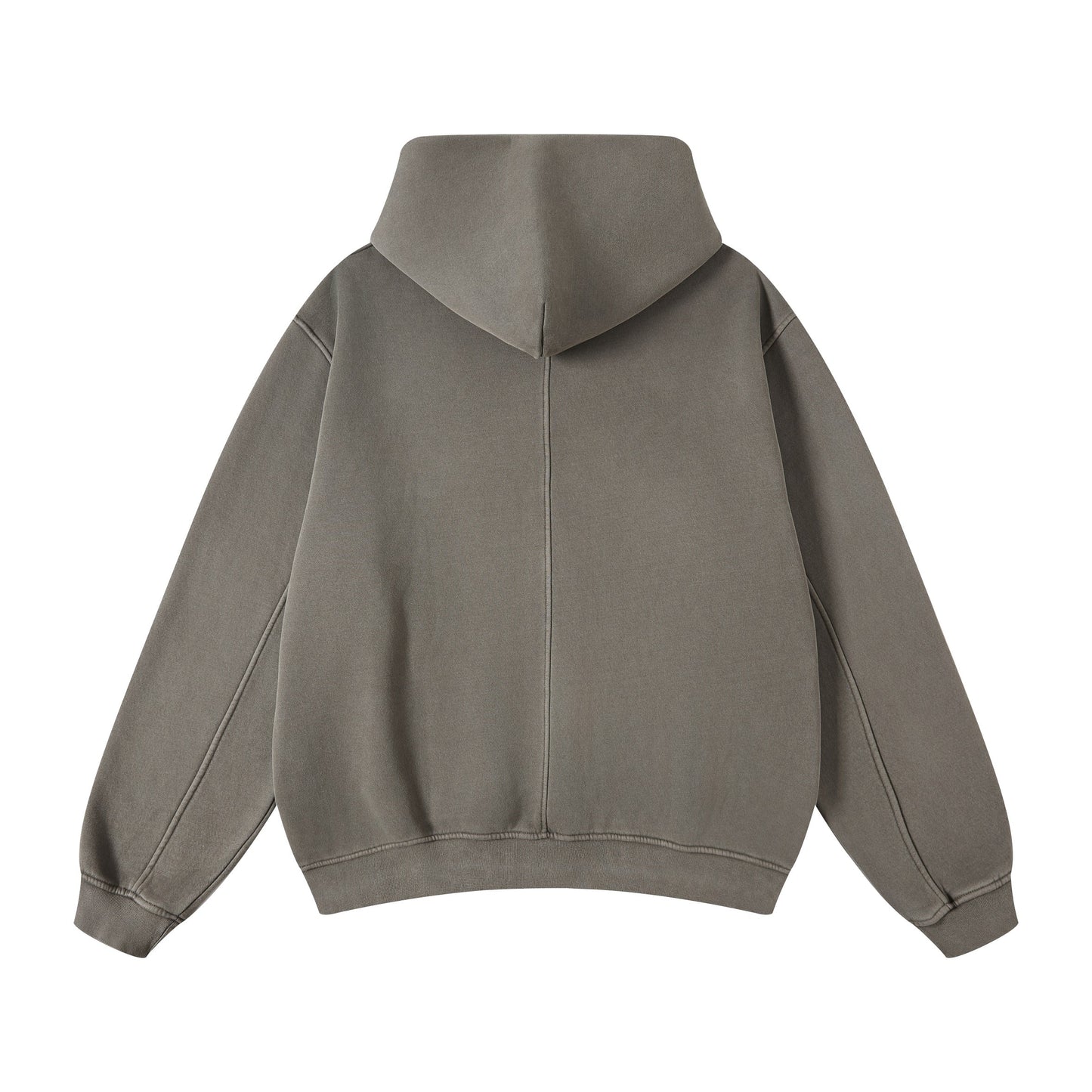 355G Washed Fleece Hoodie