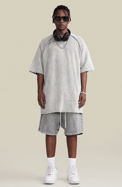 Washed Distressed Tee