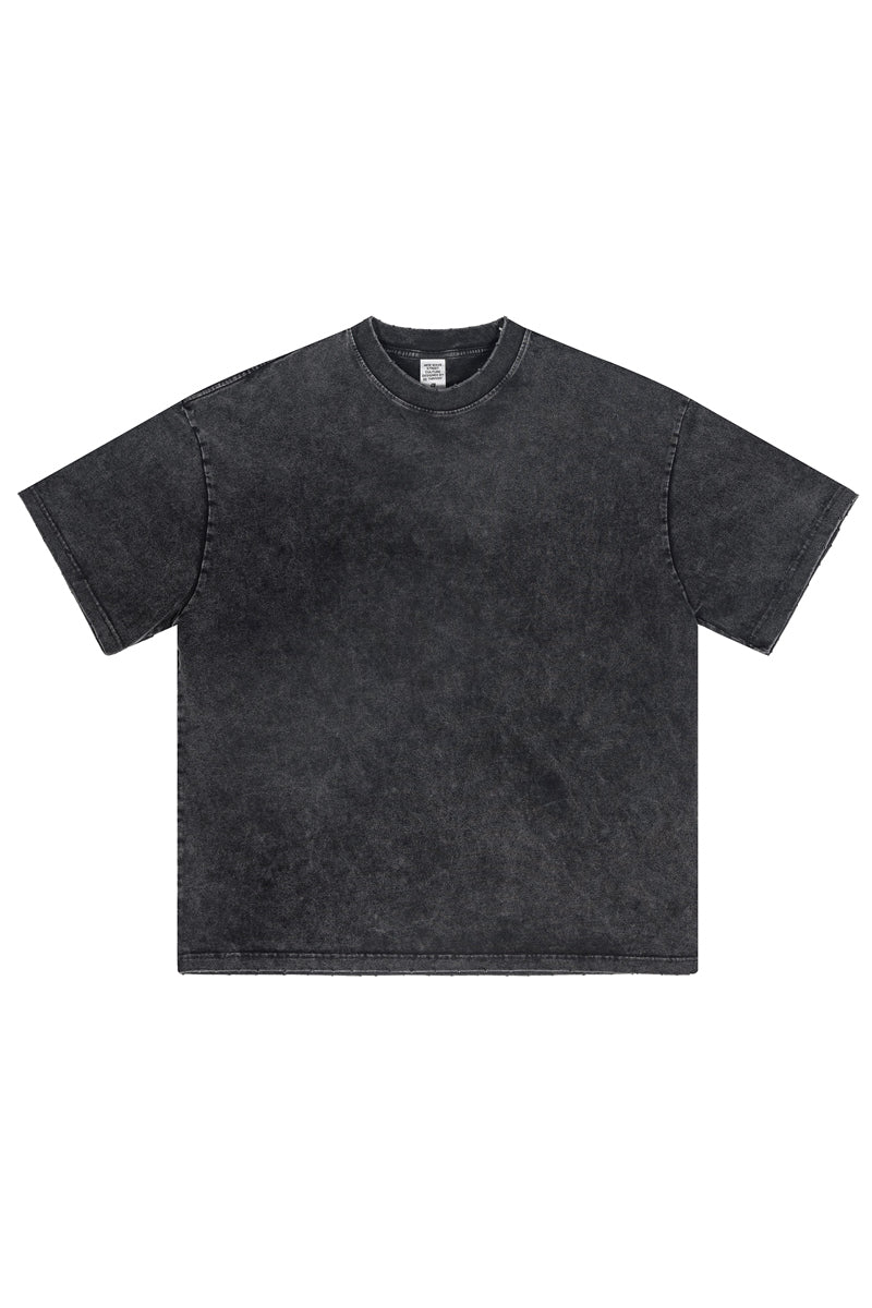 230GSM Distressed Washed Coolness Tee