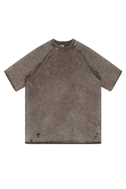 Washed Distressed Tee