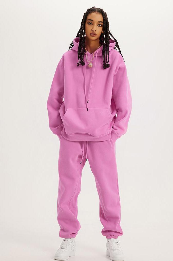 345G Basic Fleece Hoodie