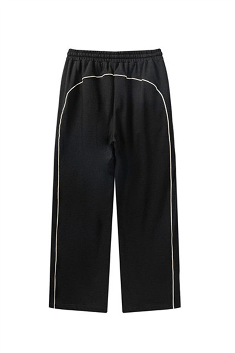 380GSM Washed Stripe Side Sweatpants