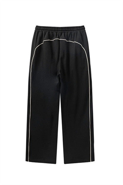 380GSM Washed Stripe Side Sweatpants