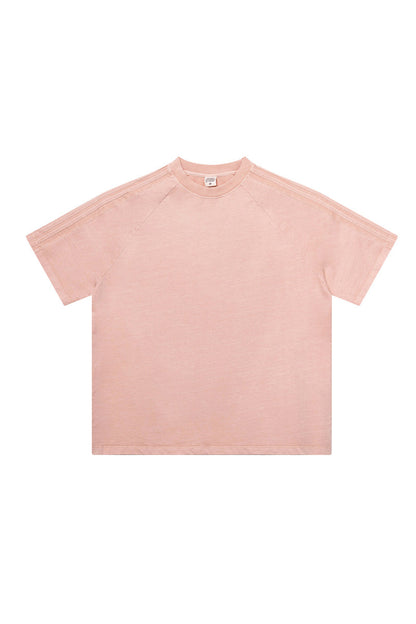 250GSM Pigment Dyed Side Stripe Tee
