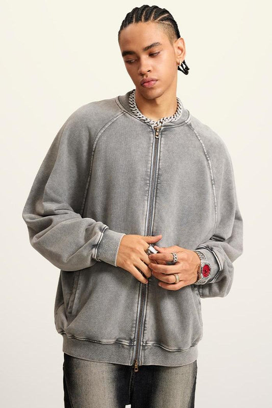 Pigment Dyed Track Jacket
