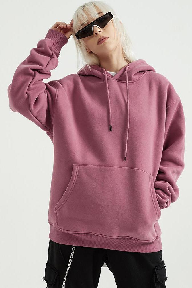 345G Basic Fleece Hoodie