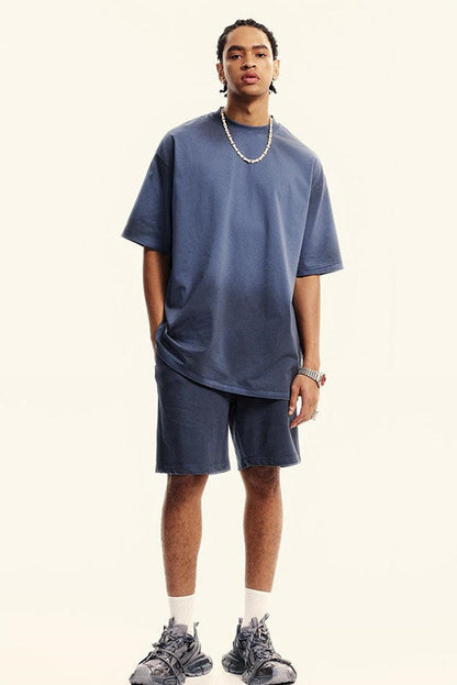230GSM Sorona Material Dirty Effect Tee