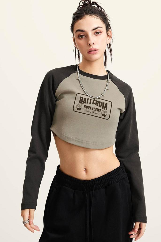 Screen Printed Crop Crew