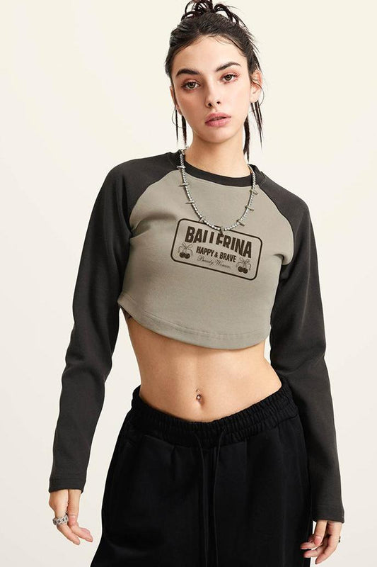 Screen Printed Crop Crew