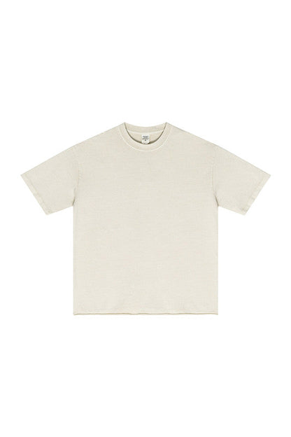 275GSM Pigment Dyed Distressed Tee