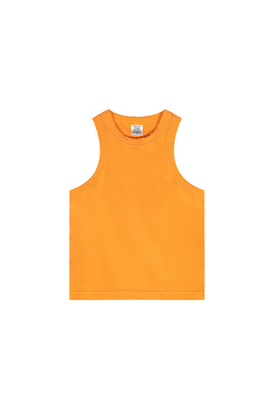 235GSM Washed Out Crop Vest
