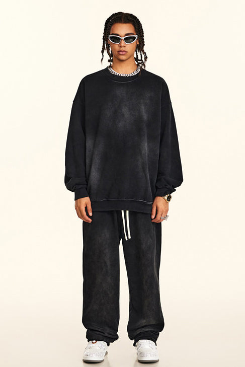 370GSM Gradient Sun Fade Washed Sweatpants