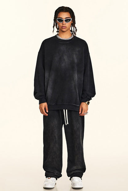 370GSM Gradient Sun Fade Washed Sweatpants