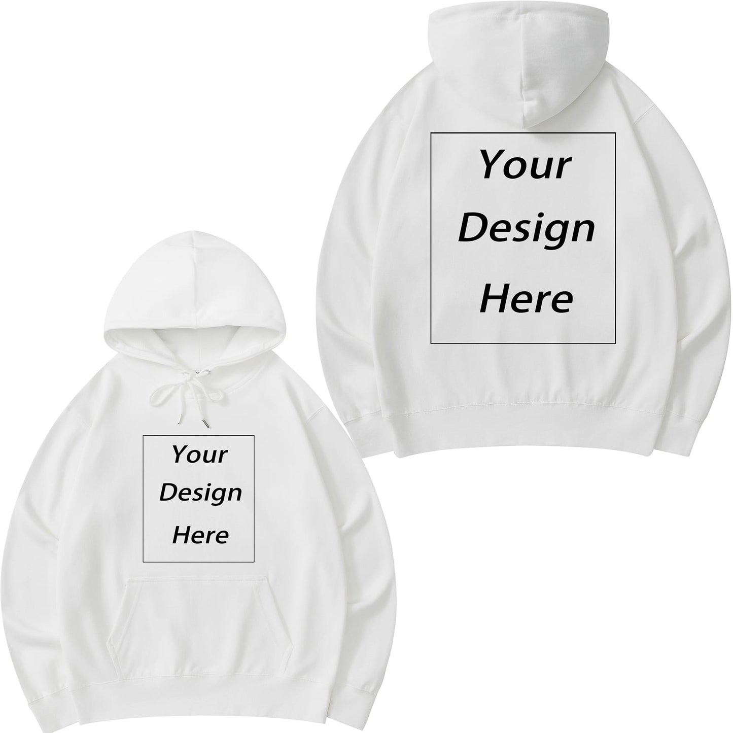 300 GSM Cotton Hoodie Customized Unisex Classic Hoodies