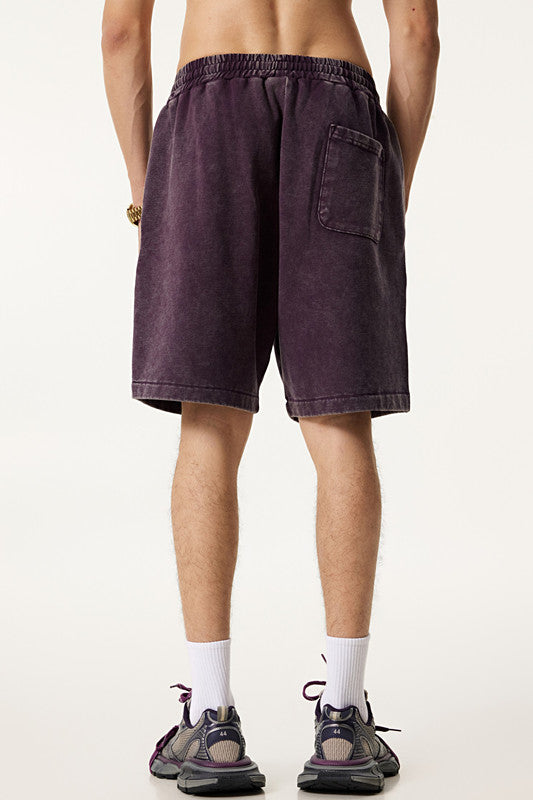 330GSM Pigment Dyed Washed Short