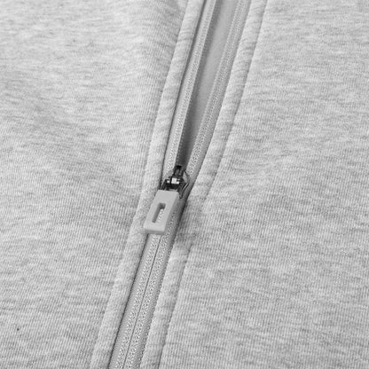 430 GSM Lined Sweater Customized Cardigan Zipper Sweater