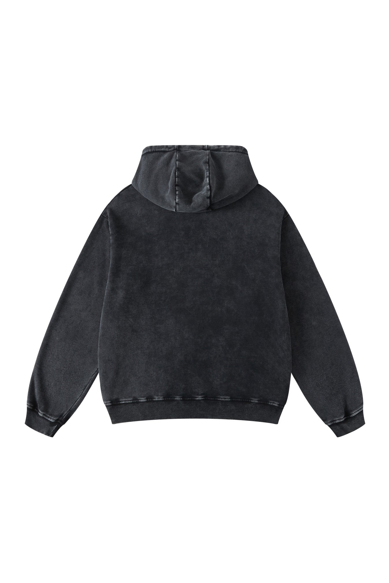 420GSM Over Pocket Printed Washed Hoodie