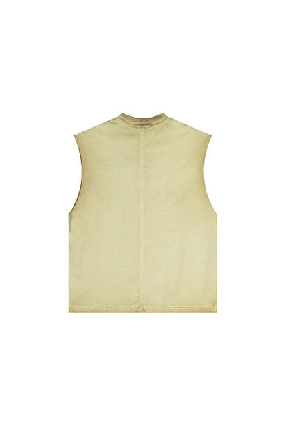 250GSM Washed Out Gradient Muscle Tee