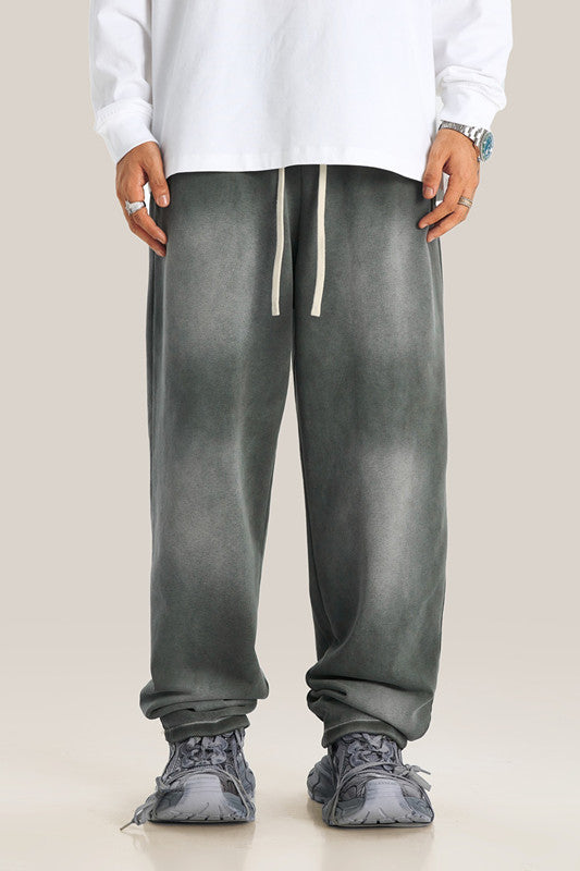 370GSM Gradient Sun Fade Washed Sweatpants