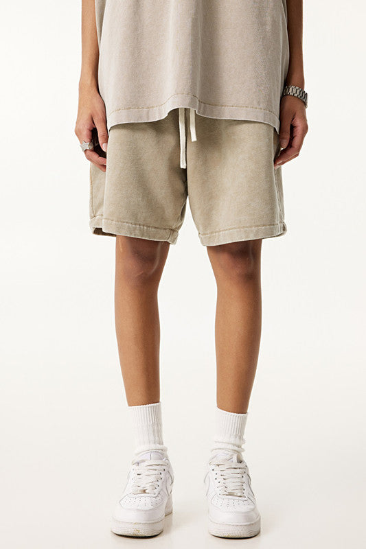 330GSM Pigment Dyed Washed Short