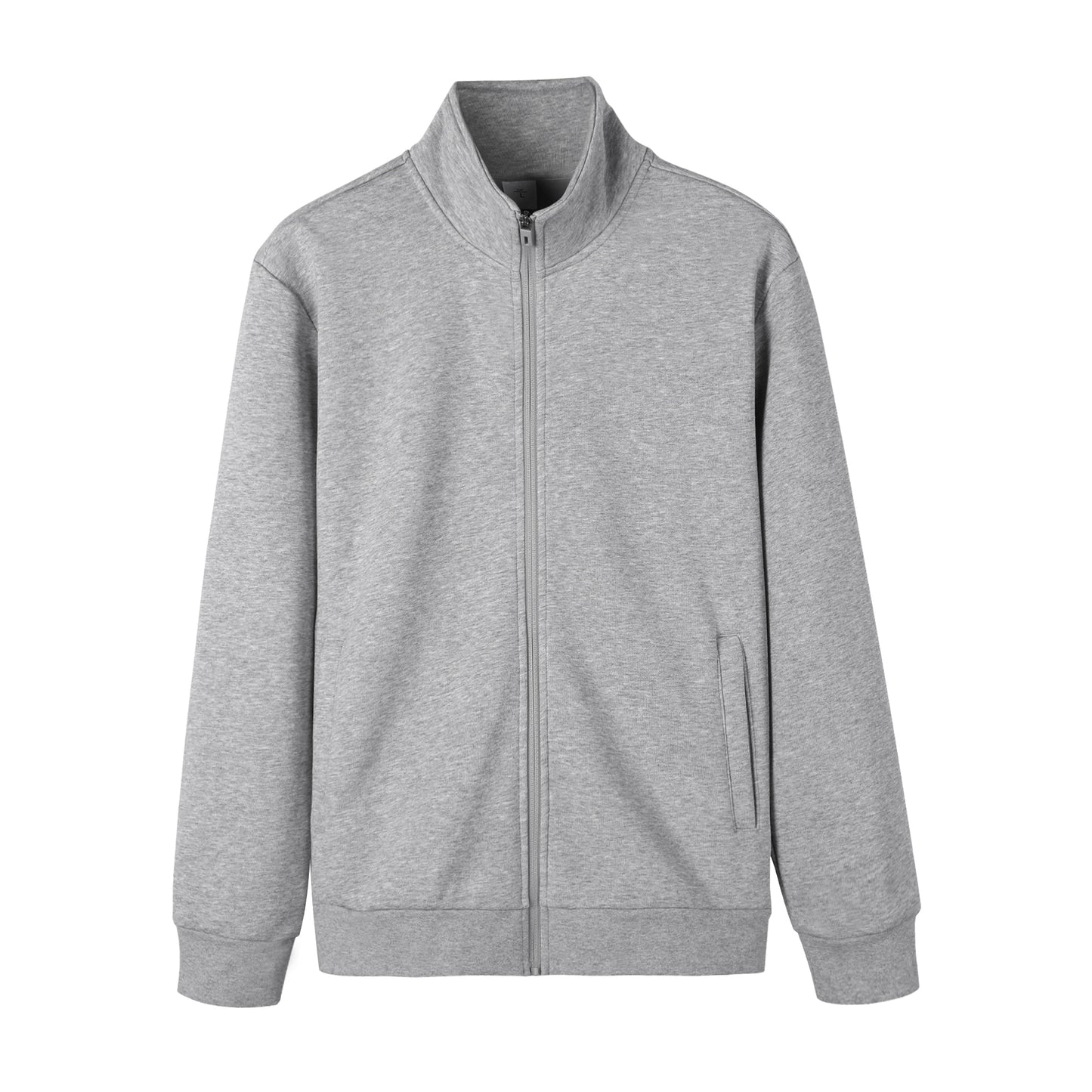 430 GSM Lined Sweater Customized Cardigan Zipper Sweater