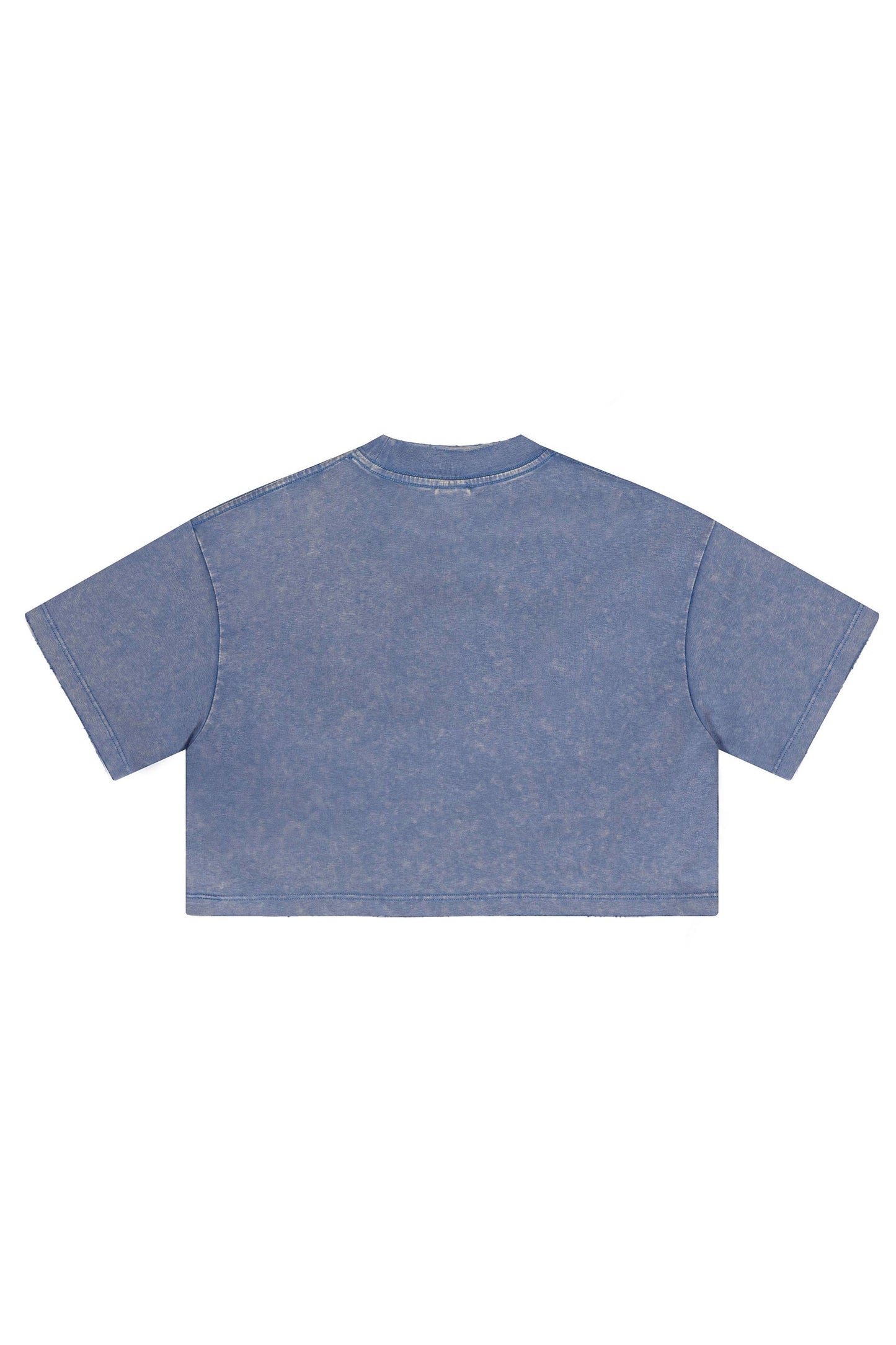230GSM Stone Washed Crop Tee