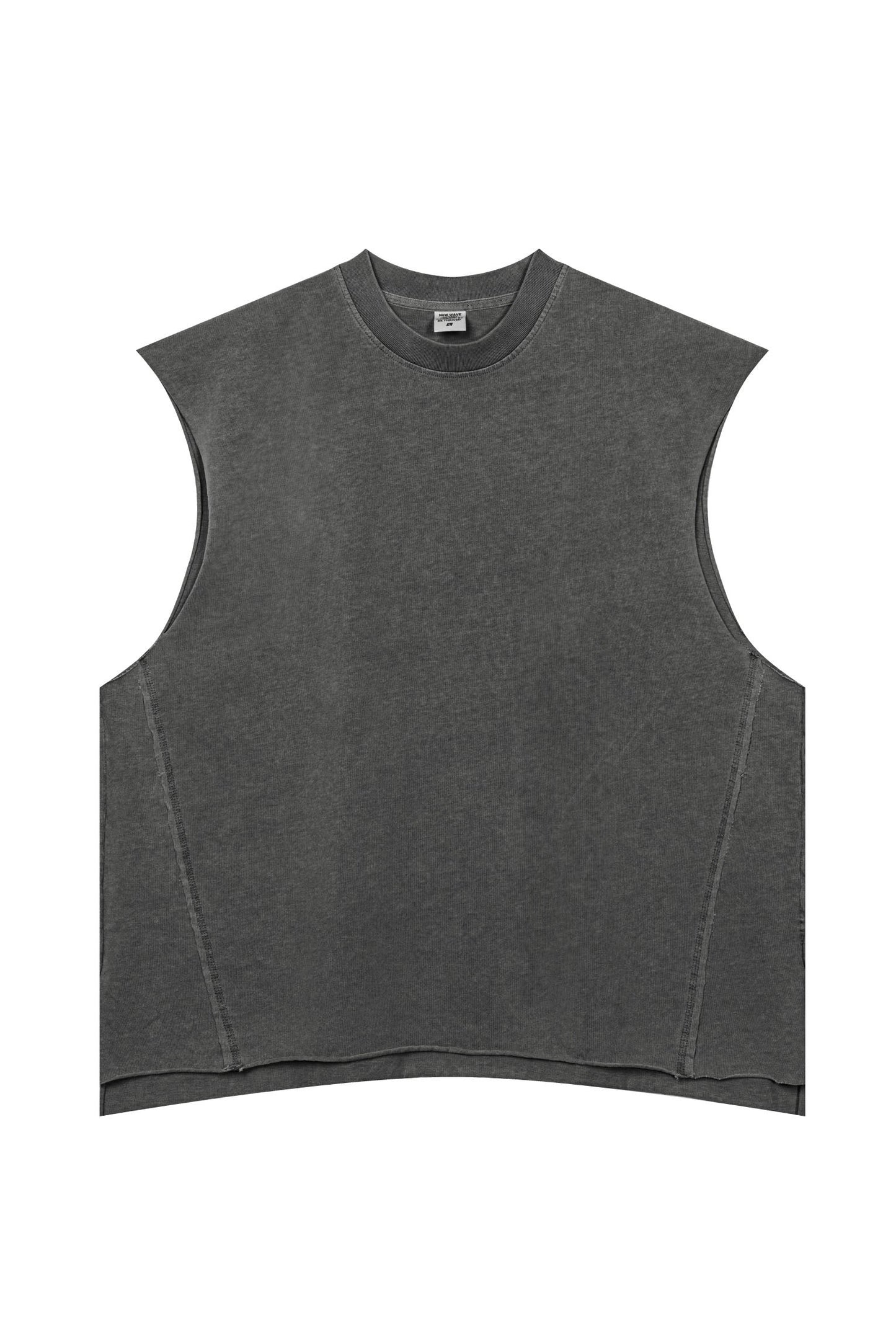 270GSM Distressed Vintage Muscle Tee