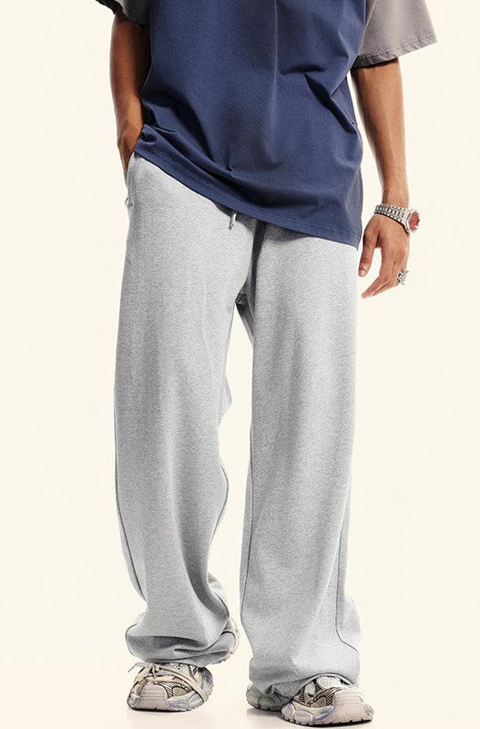 380GSM Washed Stripe Side Sweatpants
