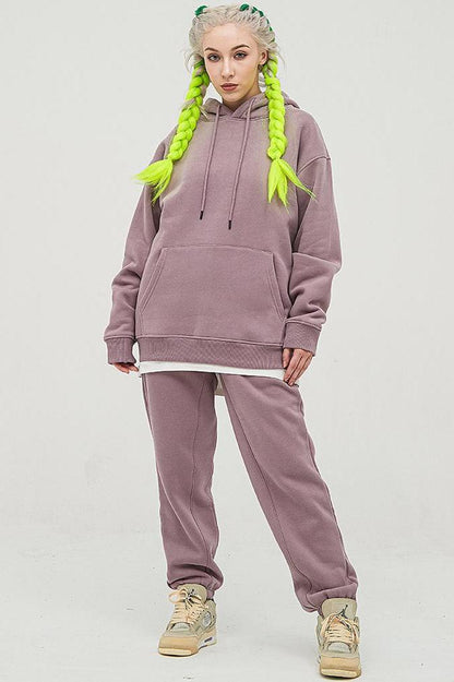 345G Basic Fleece Hoodie