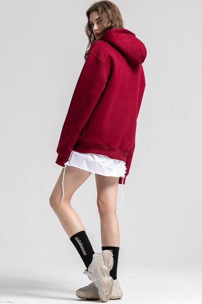 345G Basic Fleece Hoodie
