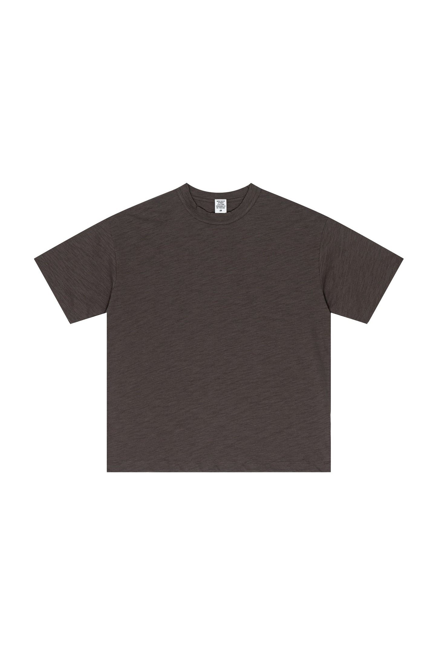 Slub Cotton 190GSM Solid Color Tee